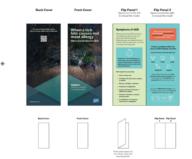 thumbnail of instructions for printing ags hunter pocket brochure