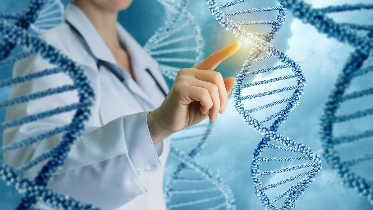 A representation of DNA in regards to HCV molecular epidemiology