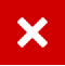 a red square with an X in the center