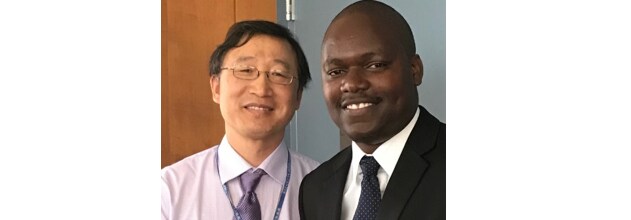 CCISP’s Guohua Li and Stanford Chihuri