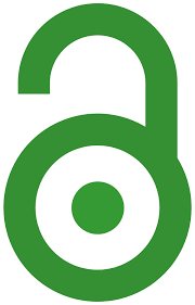 Logo of Green Open Access is a symbol that looks lie a green open padlock.
