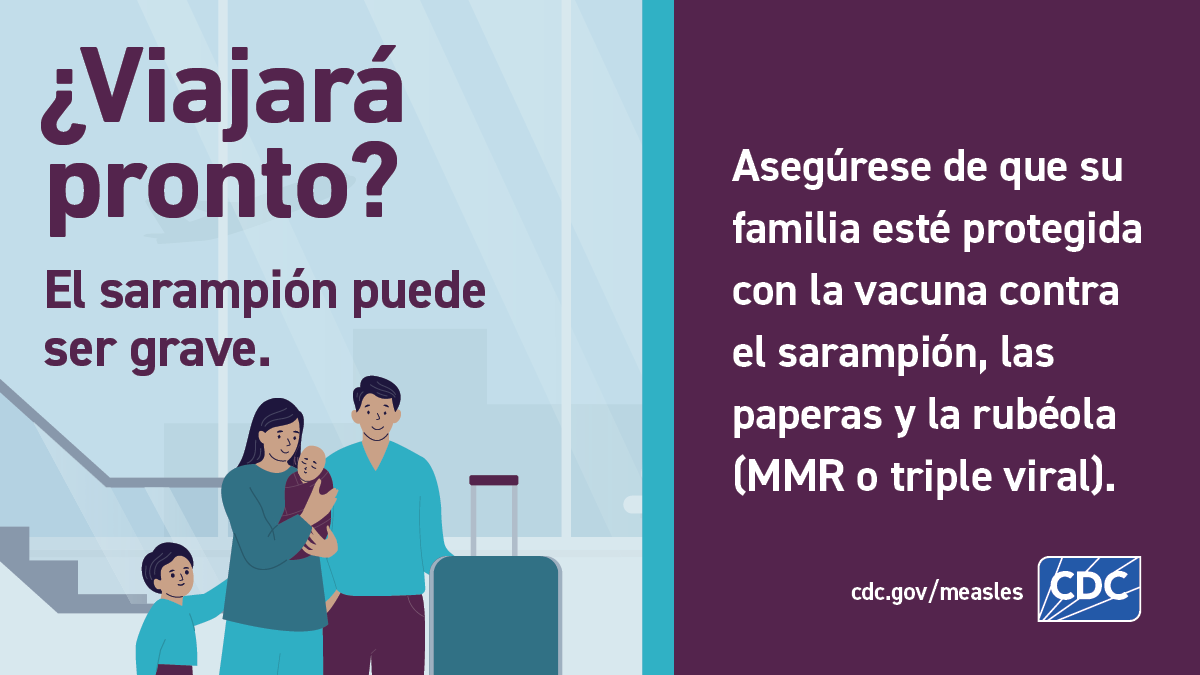 Measles Traveling Soon (1200x675) (Spanish)