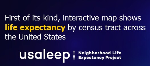 Image of life expectancy visualization