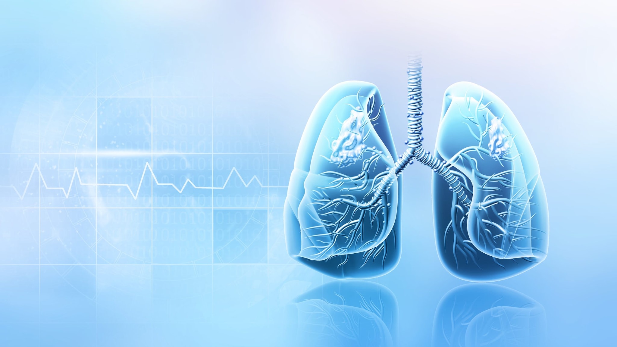 futuristic graphic of a pair of lungs