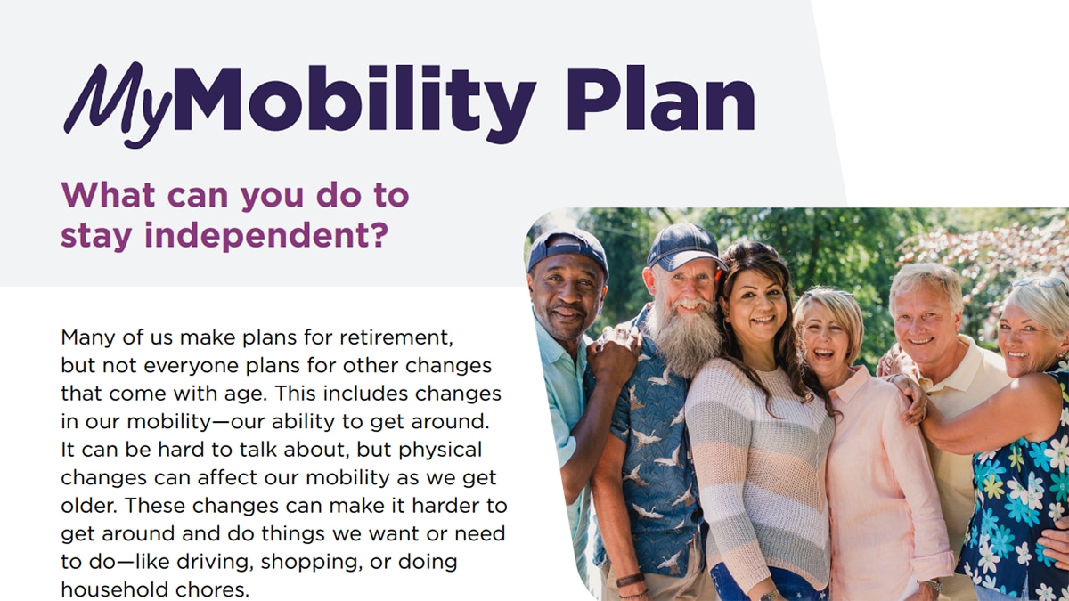 MyMobility Plan Tool - English