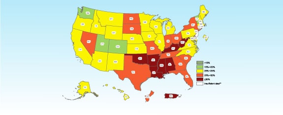 Physical Inactivity Is Too High. Find differences in state, race, ethnicity.