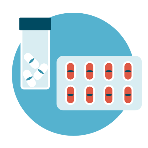 Illustration of medications.