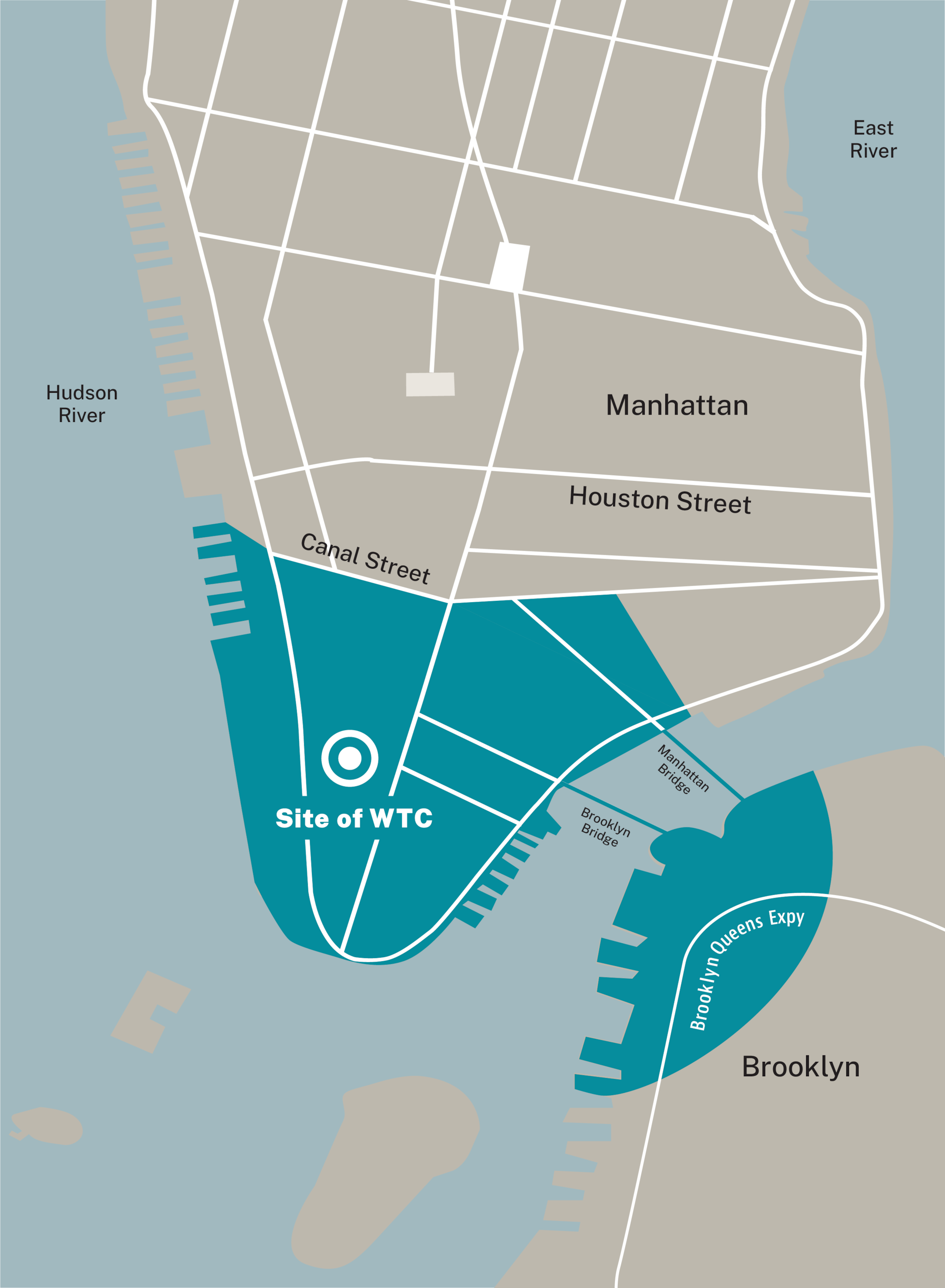 World Trade Center Exposure Map